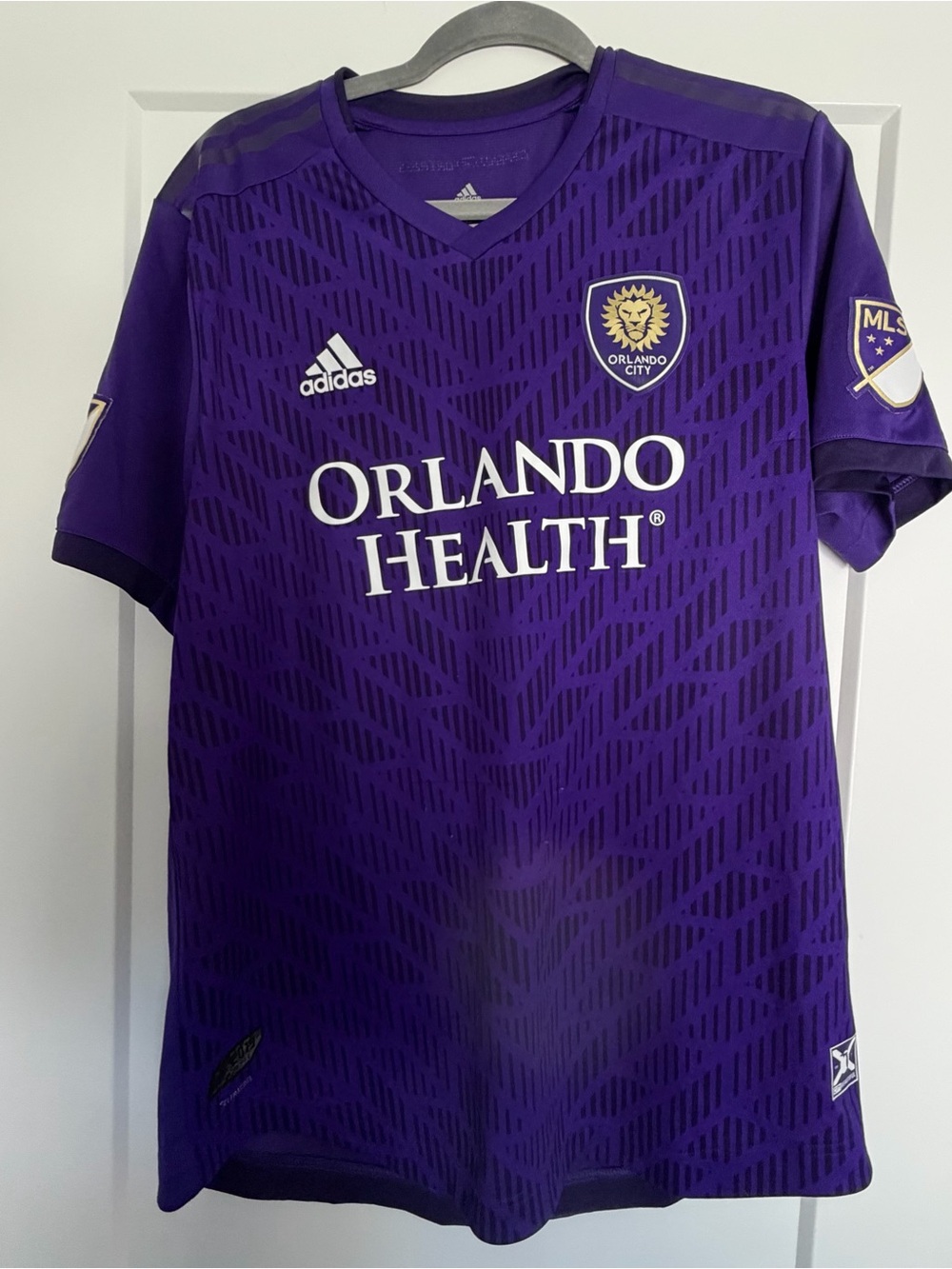 Men’s Adidas Orlando City Purple Soccer Jersey
